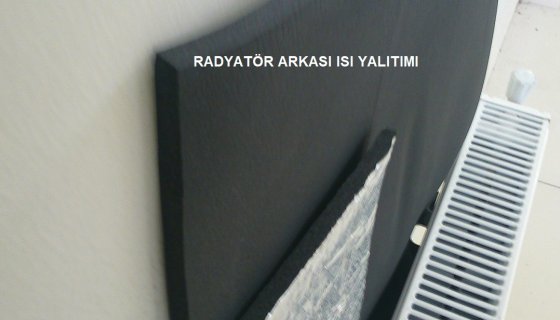 Radyatör Arkası Isı Yalıtımı 